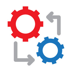Evolve Vector Flat Icon Design