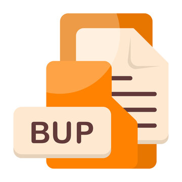 BUP Format Icon