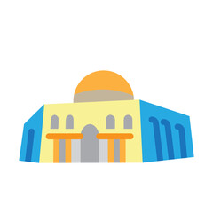Dome of the Rock Vector Flat Icon Design
