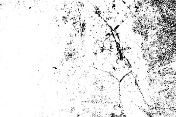 Grunge dust and stains texture on white background