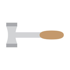 Meat Mallet Vector Flat Icon Design
