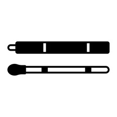 Drumsticks black icon