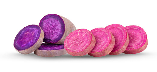 purple yams on  transparent png