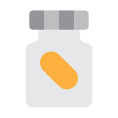 Antibiotics Vector Flat Icon Design