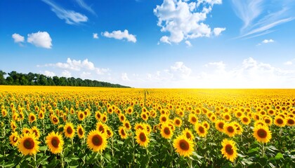Fototapeta premium Sunflower Field