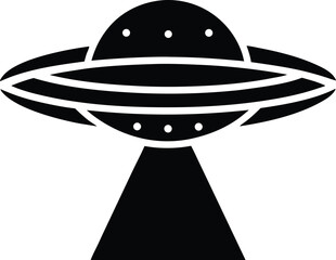 ufo icon vector illustration