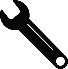 wrench tool icon vector illustration