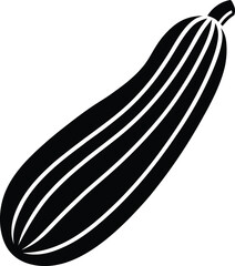 zucchini icon vector illustration