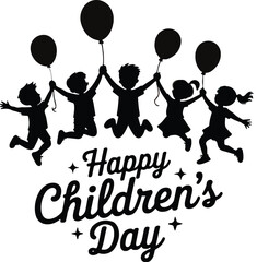Happy Children's Day is celebrated in India on November-14  Jawaharlal Nehru's birthday .first Prime Minister of India. vector illustration