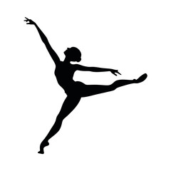 Black Dancer Silhouettes 