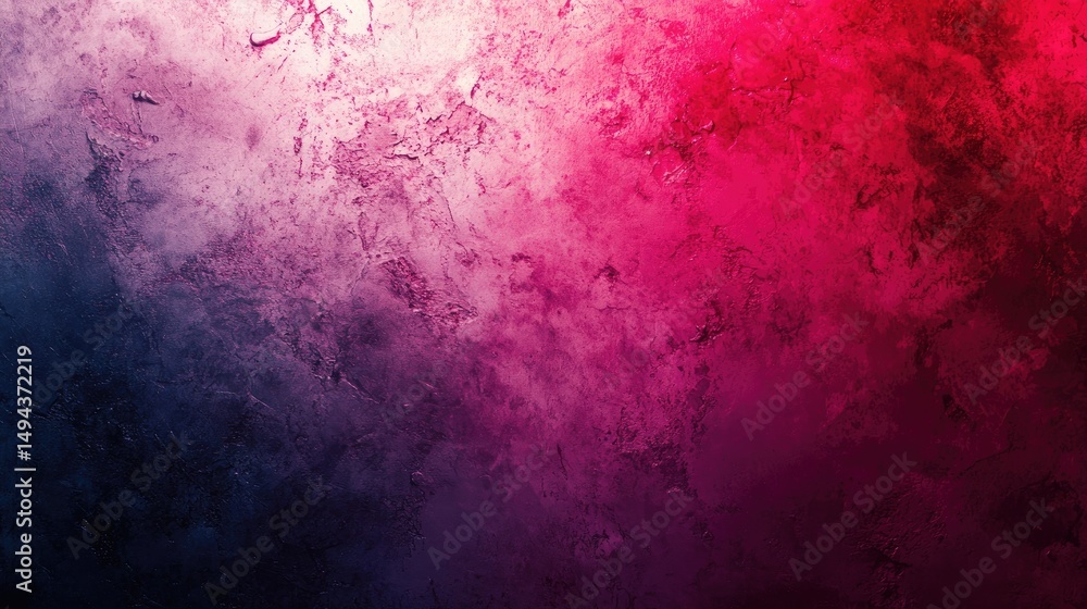 Poster vibrant, textured surface with a gradient color scheme.
