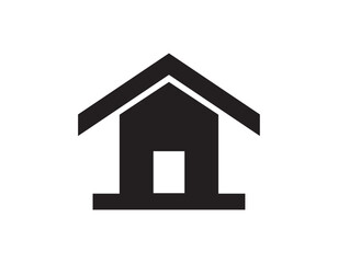 simple house icon vector design