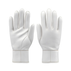 Obraz premium White goalkeeper gloves sports equipment protection safety hands