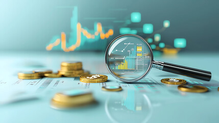 Wealth & Crypto Mastery: Financial Growth, Bitcoin Trading & Investment Visualization Art