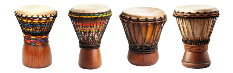 Vibrant Rhythms of African Drums