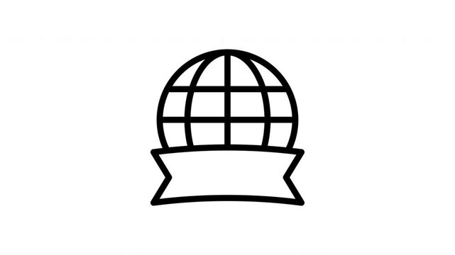 public domain minimalist stroke animation