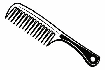comb  silhouette vector