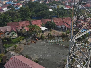 Electricity generated from generation is distributed through transmission towers before reaching...