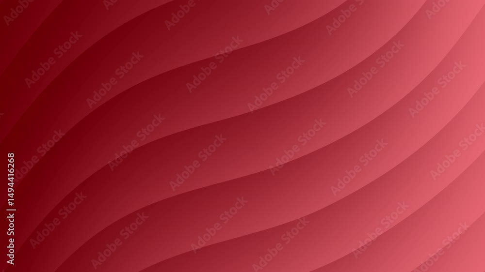 Poster a smooth red abstract background features wavy, gradient lines creating a modern and dynamic effect,