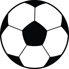 soccer ball on white background