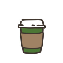 ドリンクカップのイラスト