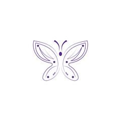 Beauty Butterfly icon design
