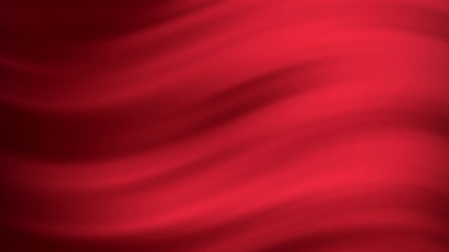 A smooth, abstract background featuring flowing red waves and gradients, Abstract texture Gradient motion Background animation.