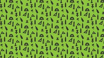 Vector seamless stationary pattern design