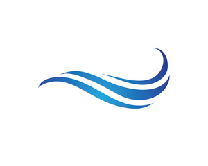 wave water logo beach