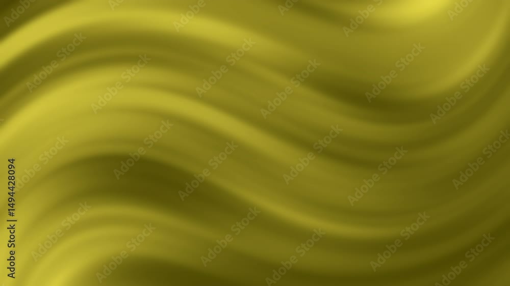Poster smooth flowing golden waves create an abstract, blurred background with a soft texture, abstract tex