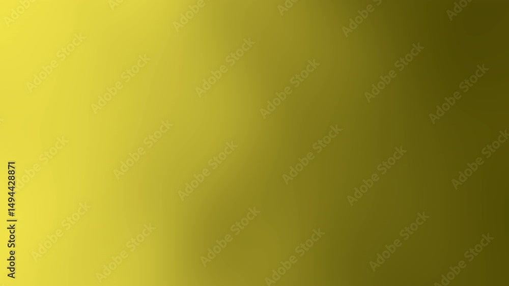 Poster A soft yellow-green gradient background with a smooth transition of hues and no distinct shapes or objects, Abstract texture Gradient motion Background animation.