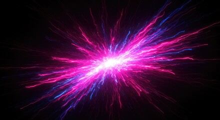 Fototapeta premium Radiant energy burst
