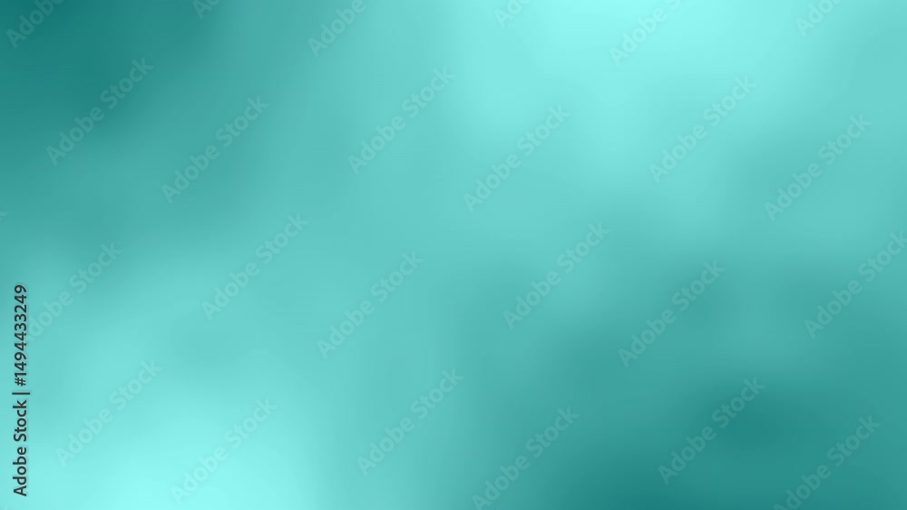 Poster a smooth teal gradient background with a soft and abstract appearance, featuring no distinct objects