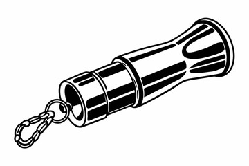 duck call  silhouette vector