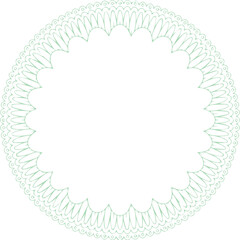 Beautiful flower art and mandala vector design
