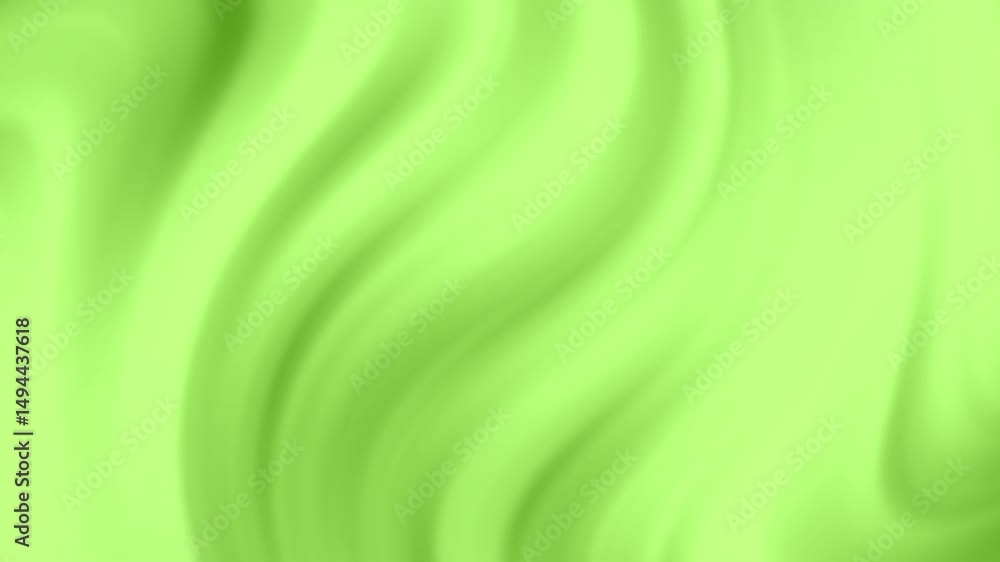 Poster abstract green wavy background with smooth, flowing lines and a soft, gradient texture, abstract tex