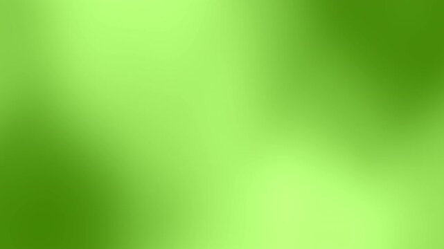 A smooth green gradient background with soft, blended tones and no distinct shapes or objects visible, Abstract texture Gradient motion Background animation.