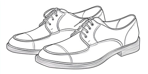 Elegant Men's Leather Oxfords: A Classic Design