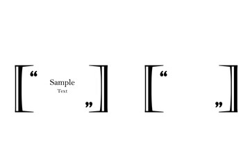 Text Bubble, Quote form
