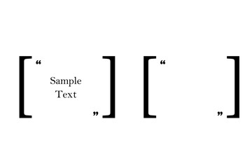 Text Bubble, Quote form
