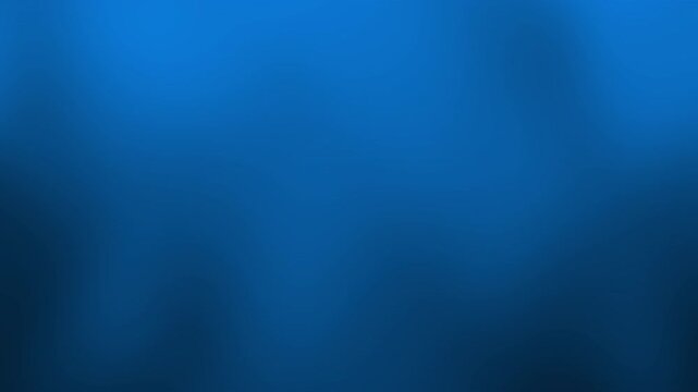A smooth blue gradient abstract background with soft transitions and subtle dark areas, Abstract texture Gradient motion Background animation.
