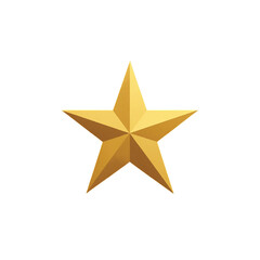 Star isolated vector graphic resources