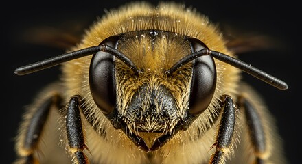 Magnificent Macro Photography of a Honeybee