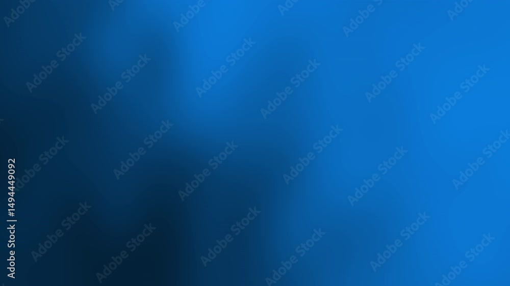 Poster A smooth blue gradient background with a dark-to-light color transition and no distinct objects visible, Abstract texture Gradient motion Background animation.