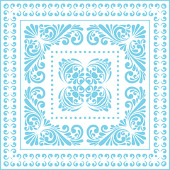 Beautiful flower art and mandala vector design