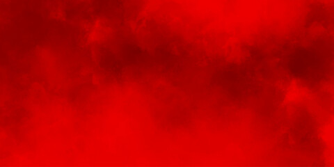 Red smoke in dark background. Bloody red grunge texture scratched background. Scarlet red thunder texture in a dark background. Red powder explosion cloud texture on black.
