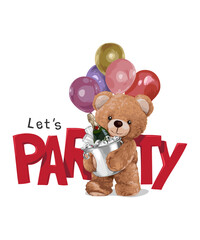 cute bear vector image 004