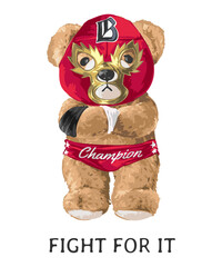 toy bear with a gift