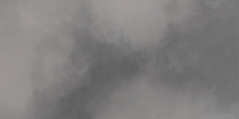 Abstract ash cloud and smoke texture in dark background. White Black fog effect transparent smoke isolated dark dramatic sky with black stormy clouds. Grunge creative and becorative fractal somke art
