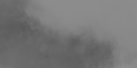 Abstract ash cloud and smoke texture in dark background. White Black fog effect transparent smoke isolated dark dramatic sky with black stormy clouds. Grunge creative and becorative fractal somke art